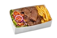 Box Of Donner Kebab Meat 