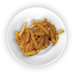 French Fries & Indian Curry Sauce 