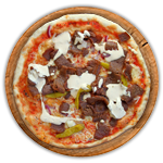 Donner Meat Pizza 